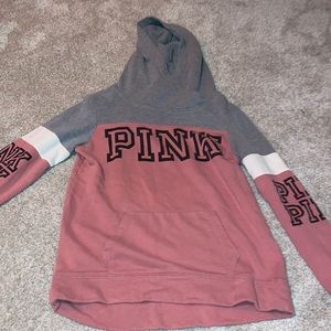 Pink hoodie